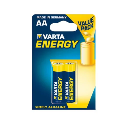 Varta Energy AA Alkaline LR6 Batteries - Pack of 4 - Energy AA