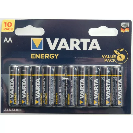 Varta Energy AA Alkaline LR6 Batteries - Pack of 4 - Energy AA