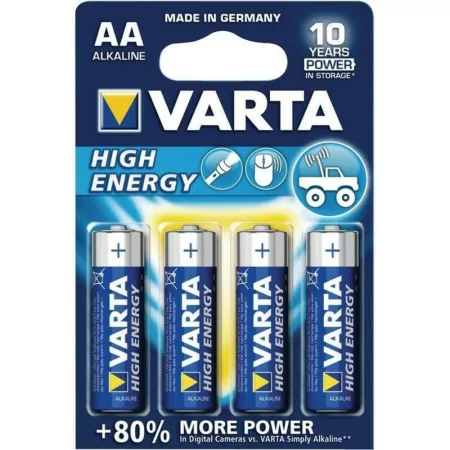 Varta Energy AA Alkaline LR6 Batteries - Pack of 4 - Energy AA