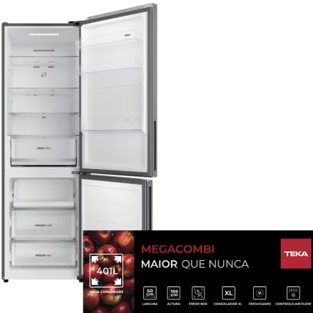 Teka 401L Combined Fridge Freezer - RBF54650SS