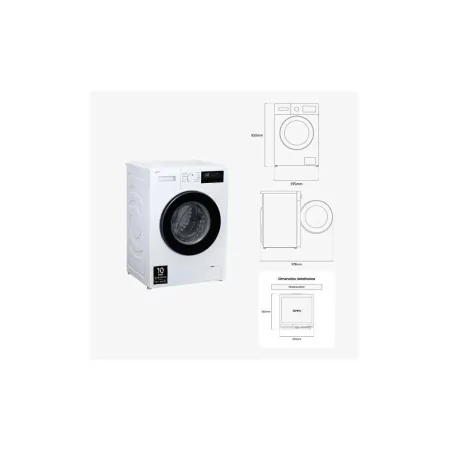 Lavadora de Ropa Samsung 8kg 1400RPM - WW80FG3M05AWEP