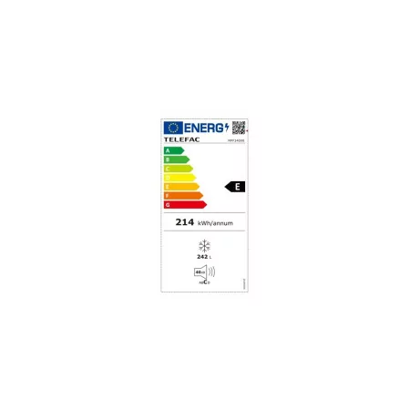 Arcón Vertical Telefac 242L - MPF340XE