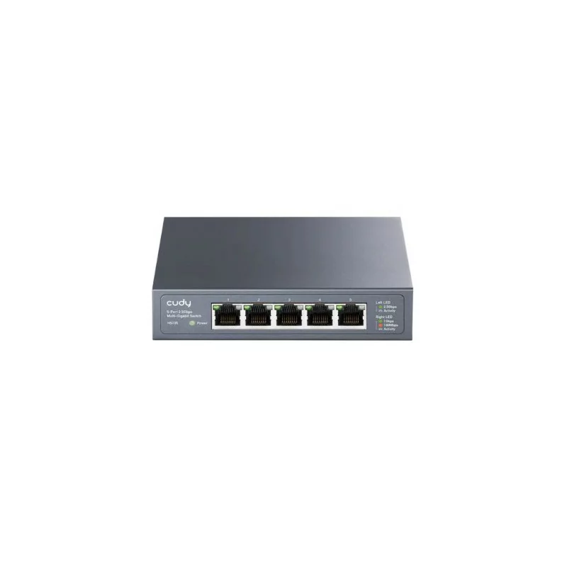 Switch Gigabit Cudy - (5 Portas - 2.5Gbps - Multi Gigabit) - HS105