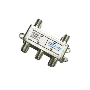 Repartidor Satélite 4 vias dicom com protecção de Diodo