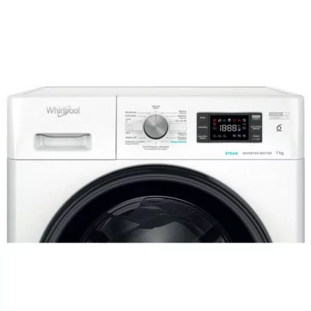 Máquina de Lavar Roupa Whirlpool 7KG 1400RPM Inox - FFB 7469 BV PT