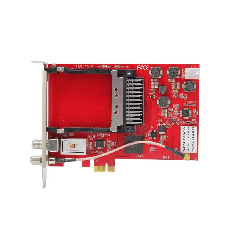 Placa TV TBS 6910 PCI Express Dual CI Dual Tuner DVB-S/S2