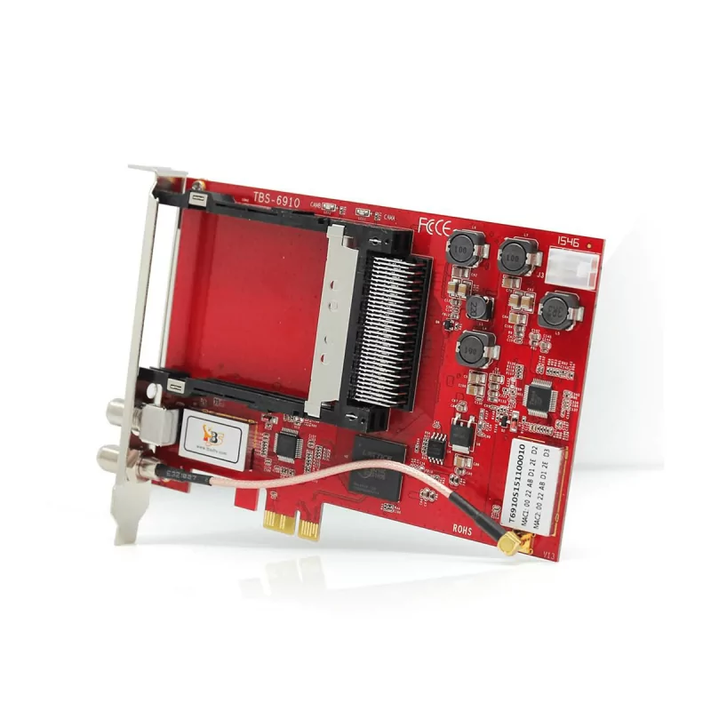 Placa TV TBS 6910 PCI Express Dual CI Dual Tuner DVB-S/S2