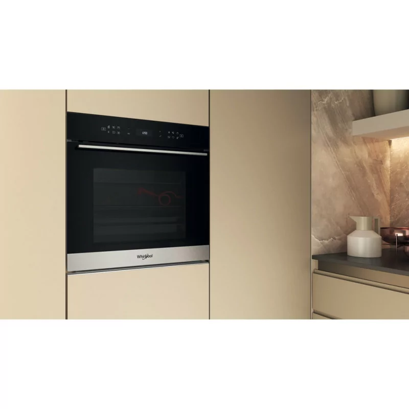 Horno Pirolítico + Hidrolítico Whirlpool - 73L - A+ - Inox - WOI7A8FPT1SXA