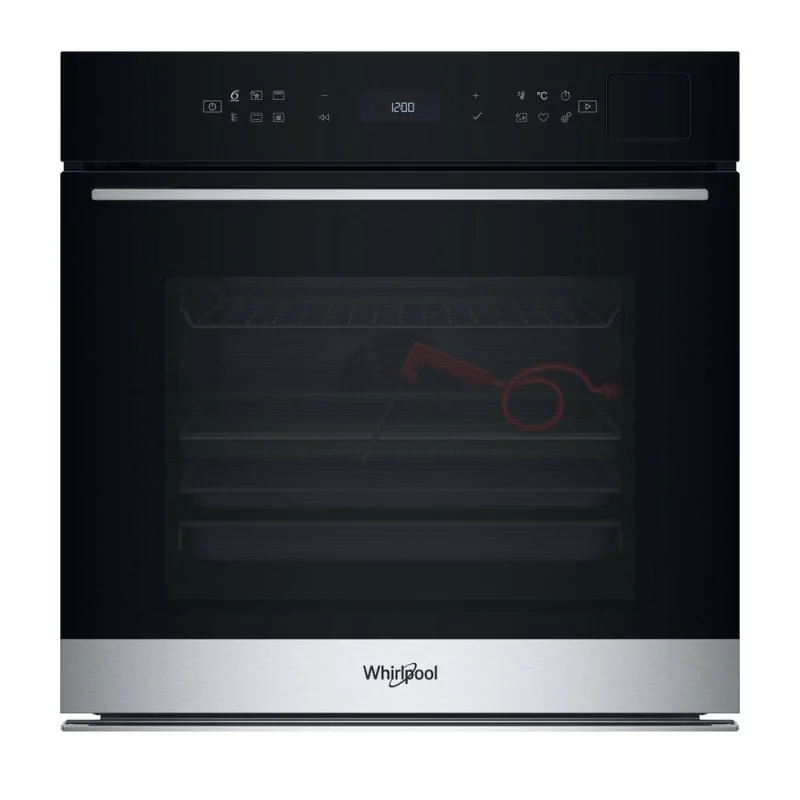Forno Pirolítico + Hidrolítico Whirlpool - 73L - A+ - Inox - WOI7A8FPT1SXA Forno Pirolítico + Hidrolítico Whirlpool - 73L - A+ - Inox - WOI7A8FPT1SXA