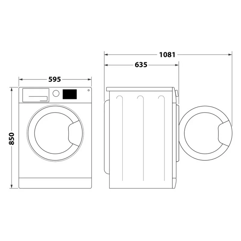 Lavadora-Secadora Whirlpool 10Kg/7Kg - FFWDD 1074489 BV SPT Lavadora-Secadora Whirlpool 10Kg/7Kg - FFWDD 1074489 BV SPT