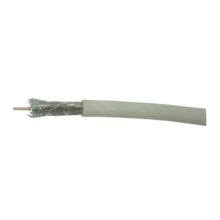 Cabo Coaxial Iberosat RG 6 ITED Branco 100mt
