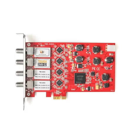 TBS6904 DVB-S2 Quad Tuner PCIe Card TBS6904 DVB-S2 Quad Tuner PCIe Card