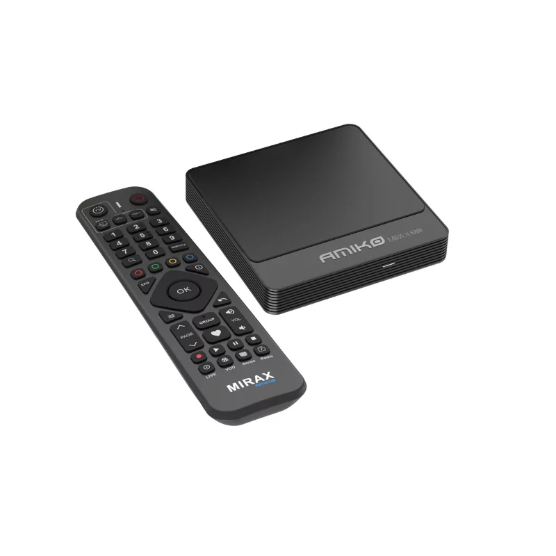 Amiko MiraX 5200 IR 2GB/8GB 4K Dual Band WiFi Black