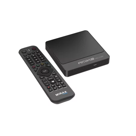 Amiko MiraX 5200 IR 2GB/8GB 4K Dual Band WiFi Preto