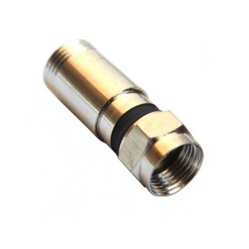 FType Compression Connectors RG6 (25 units) Kontrolsat