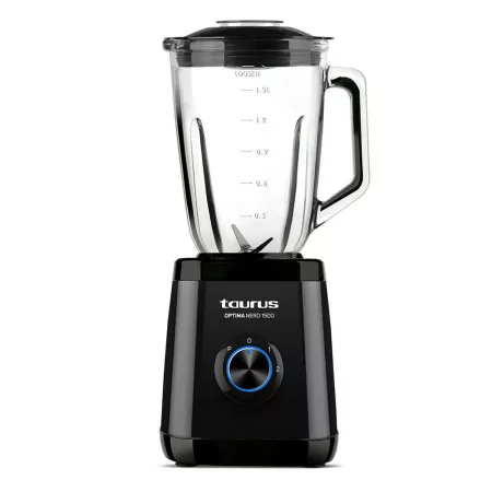 Licuadoraa Taurus Optima Nero 1500W - Jarro Vidro 1,5L
