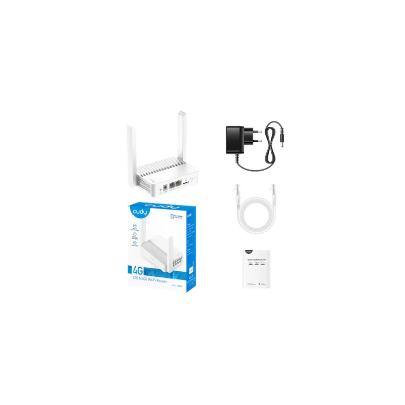 Router Wi-Fi 4G LTE Cudy - (N300 - USB-C) - LT300