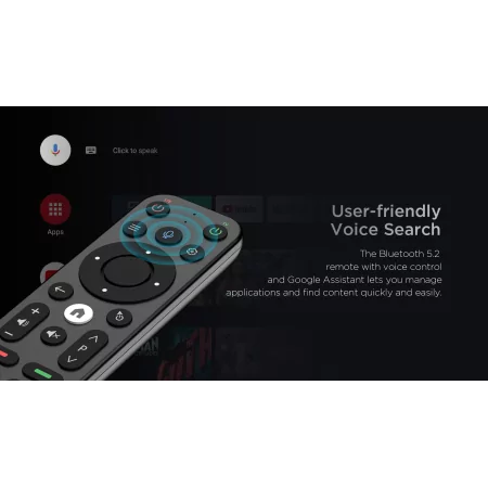 GigaBlue UHD X2 PRO 4K IPTV Box - Android 12, Black