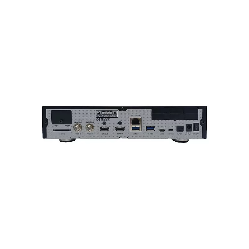 Gigablue HD Quad 4K PRO Satellite Receiver (Wi-Fi - 4K UHD - Enigma2)