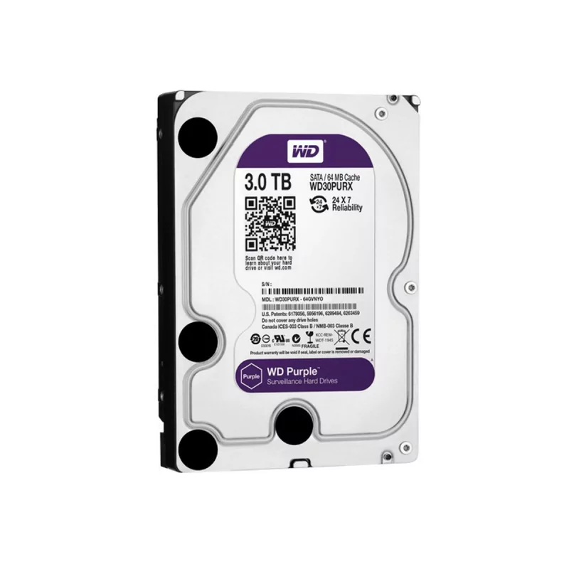 DISCO DURO 3.5" 3TB SATA3 WD 64MB DESKTOP PURPLE DISCO DURO 3.5" 3TB SATA3 WD 64MB DESKTOP PURPLE