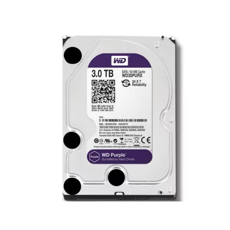 DISCO DURO 3.5" 3TB SATA3 WD 64MB DESKTOP PURPLE
