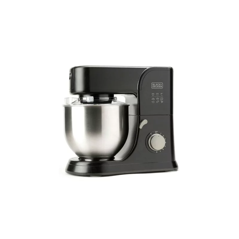 Robot de Cozinha Black+Decker 1000W 5,2L 8 Velocidades - BXKM1001E