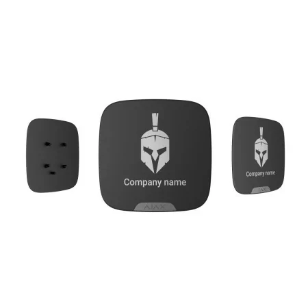 Placa para Logo AJAX BrandPlate INAJ-00054 - Instalação Fácil, Blanco