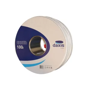 White Coaxial Cable RG59 Twin - 100mt