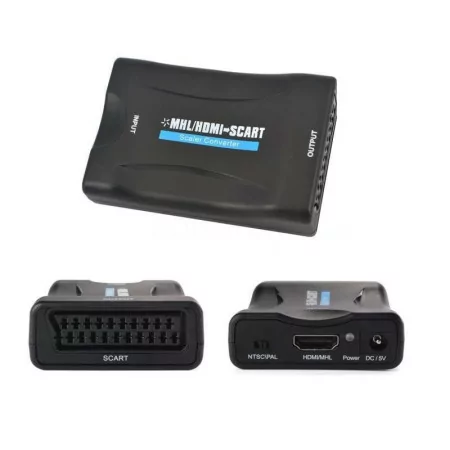 Conversor HDMI para SCART|K-Pro|7924410272094 Conversor HDMI para SCART|K-Pro|7924410272094
