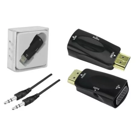 HDMI to VGA and audio converter