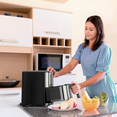 Black+Decker Air Fryer - 6.5 Liters 1600W - BXAF2501E - Oil-Free Fryer