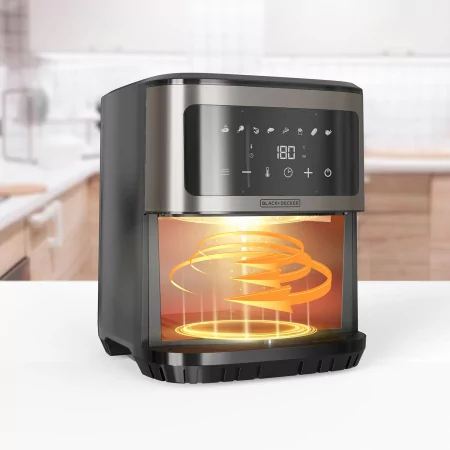 Black+Decker Air Fryer - 6.5 Liters 1600W - BXAF2501E - Oil-Free Fryer