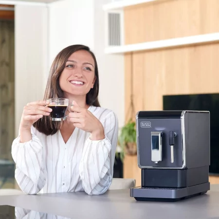 Máquina de Café Black+Decker - Super Automática - 1470W 19 Bar 1.2L - BXCO1470E