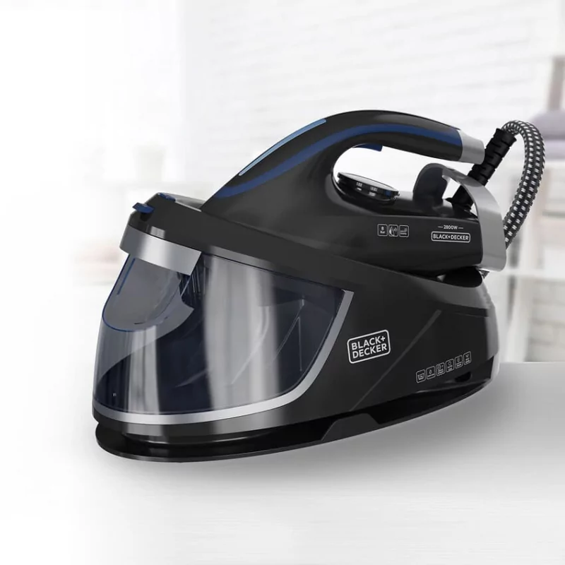 Ferro con Caldeira Black+Decker - 2800W 1,5L 400g/min - Base Cerâmica - BXSS2800E