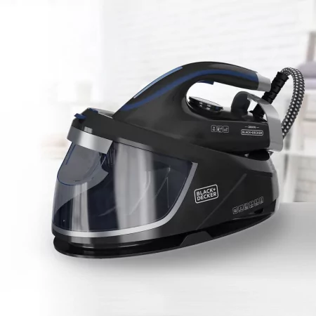 Ferro con Caldeira Black+Decker - 2800W 1,5L 400g/min - Base Cerâmica - BXSS2800E