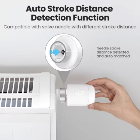 Válvula Termostática Inteligente Avatto TRV06 Zigbee 3.0 Branca