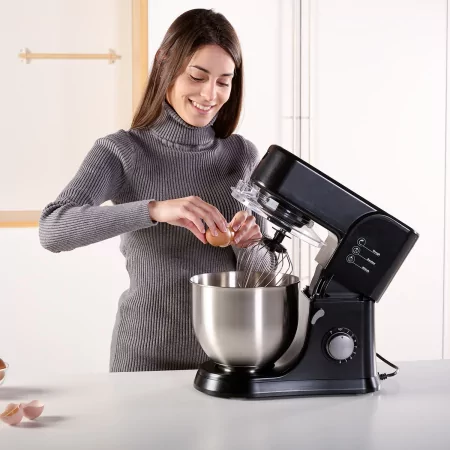Robot de Cozinha Black+Decker 1000W 5,2L 8 Velocidades - BXKM1001E
