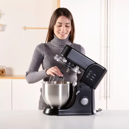 Robot de Cozinha Black+Decker 1000W 5,2L 8 Velocidades - BXKM1001E