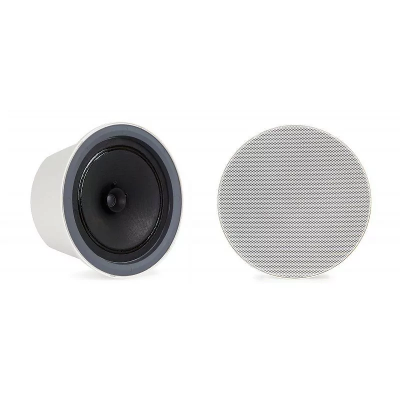 Par de colunas amplificadas 6,5" 10W de embutir com Buetooth - Fonestar Par de colunas amplificadas 6,5" 10W de embutir com Buetooth - Fonestar