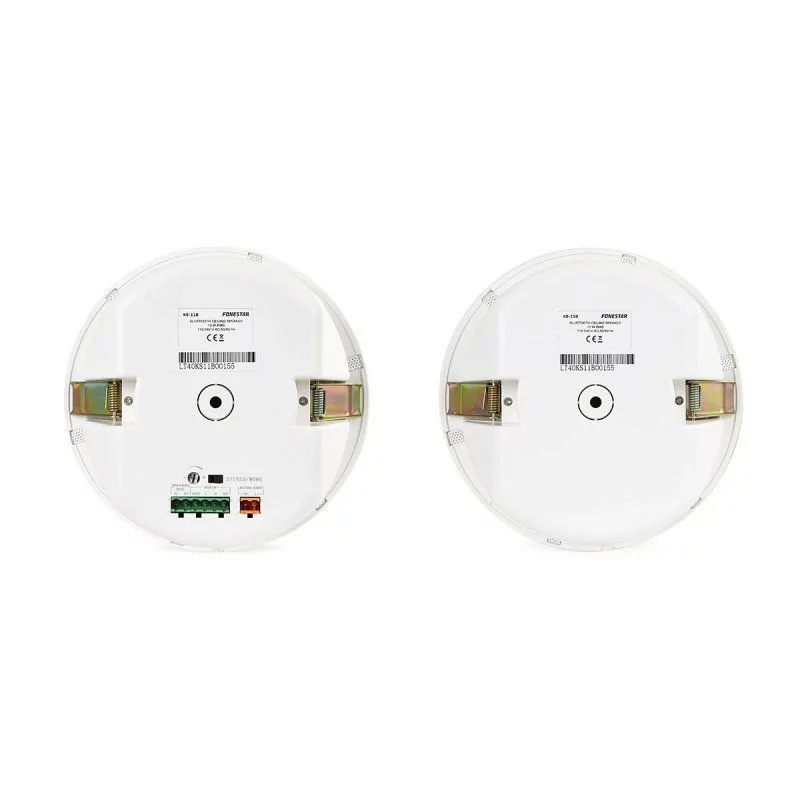 Colunas Amplificadoras de Embutir 2X 6,5" 10W Bluetooth
