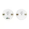 Par de colunas amplificadas 6,5" 10W de embutir com Buetooth - Fonestar