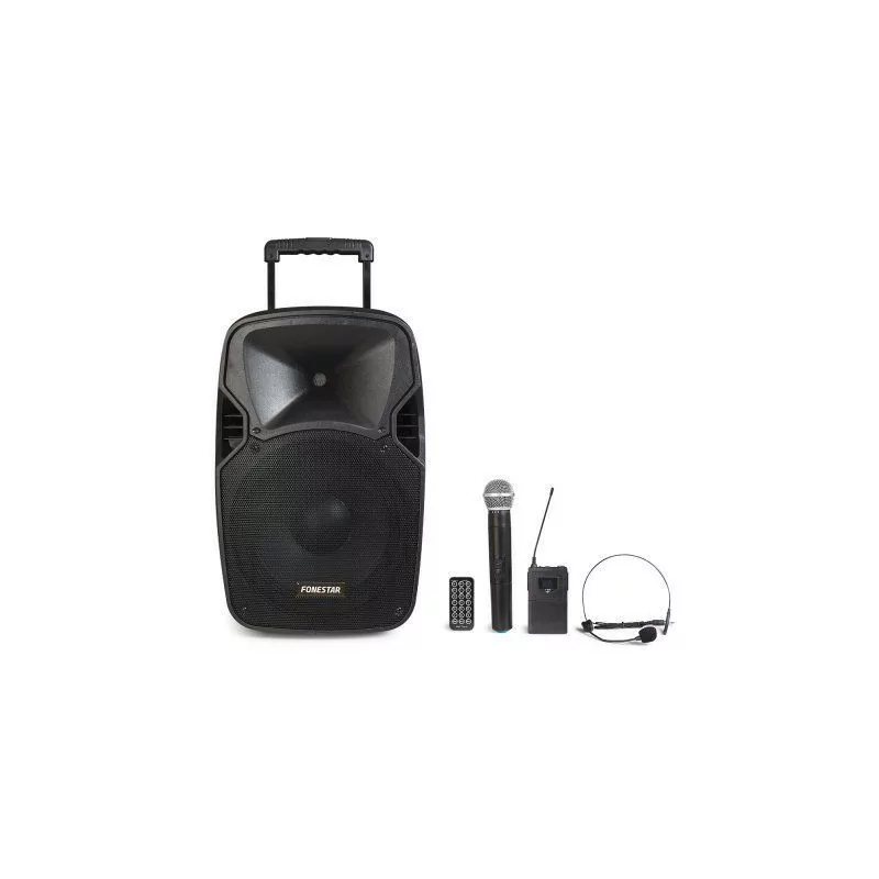Coluna Portátil com Amplificador Fonestar - Malibu-212P - 200W|Fonestar|8422521092517 Coluna Portátil com Amplificador Fonestar - Malibu-212P - 200W|Fonestar|8422521092517