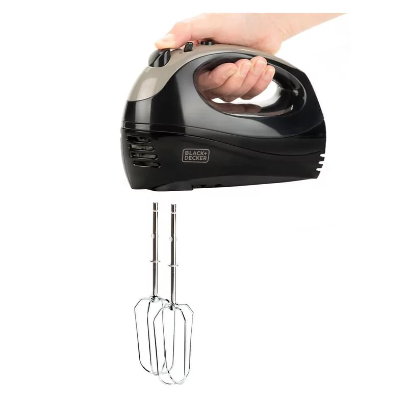 Batedeira Black+Decker 300W 5 Velocidades - BXMX301E