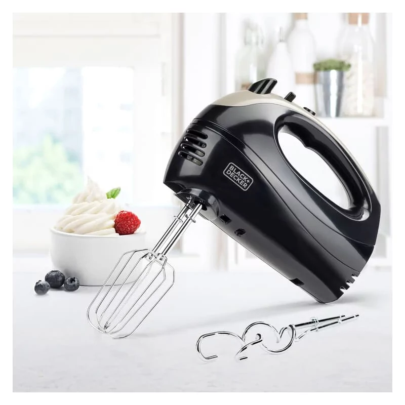Batedeira Black+Decker 300W 5 Velocidades - BXMX301E