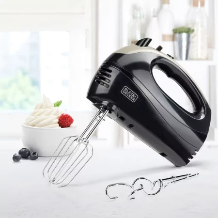 Batedeira Black+Decker 300W 5 Velocidades - BXMX301E