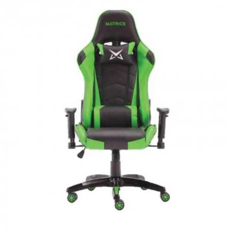 Osiris Pro Gaming Chair - Black and Green - Matrics