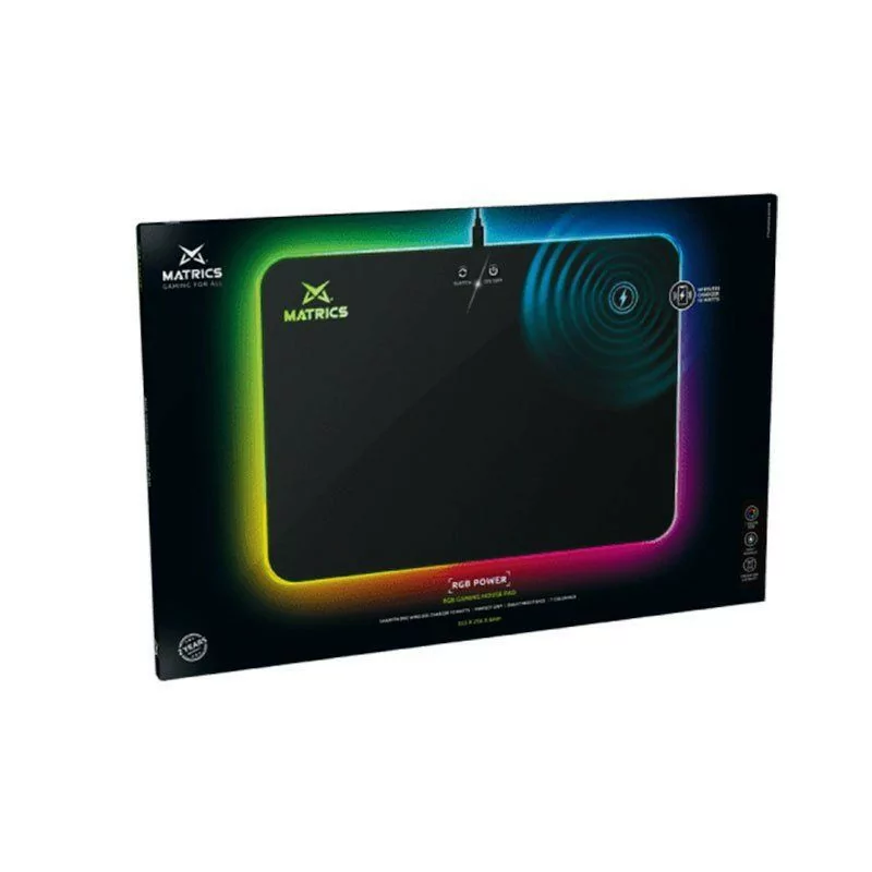 Tapete MPW35 XL RGB - Preto - Matrics
