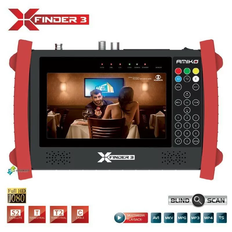 AMIKO X-FINDER 3 MEDIDOR DE CAMPO DVB-S C/T AMIKO X-FINDER 3 MEDIDOR DE CAMPO DVB-S C/T