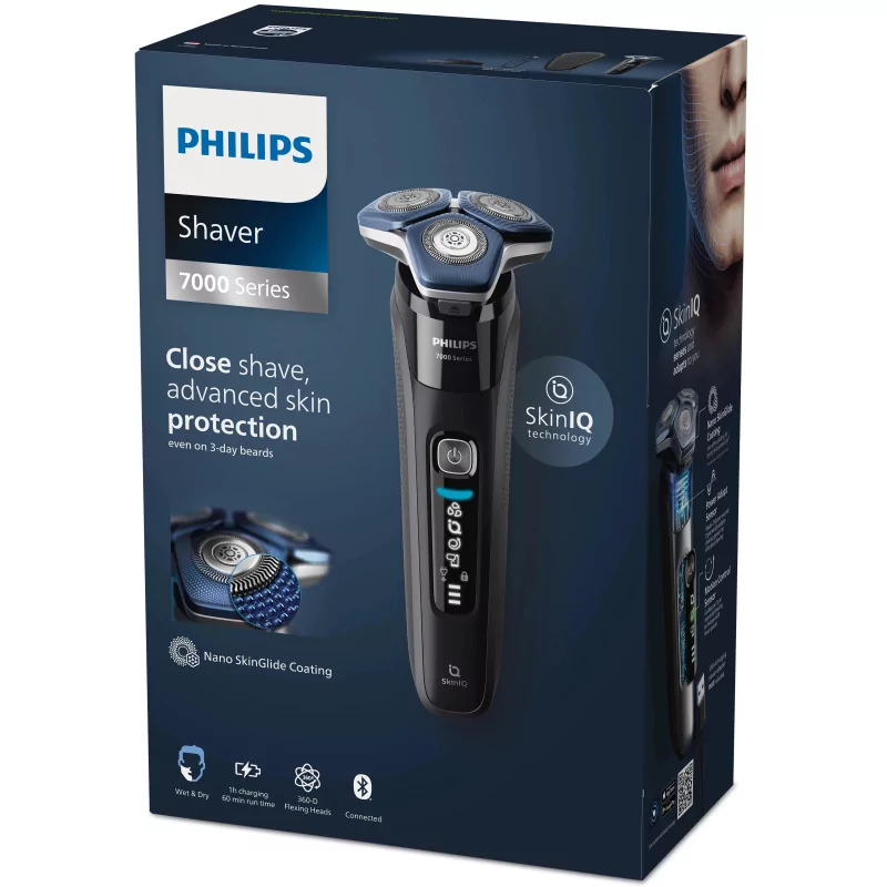 Kontrolsat - Máquina de Barbear Philips - Húmido/Seco - Shaver Series 7000 - S7886/35