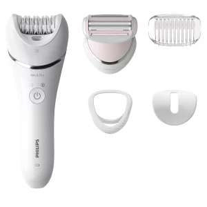 Kontrolsat - Philips Epilator - Epilator Series 8000 - Wet/Dry - White - BRE710/00